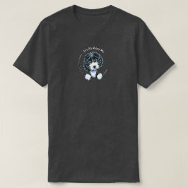 Cockapoo Black Parti IAAM Sm T-Shirt