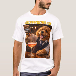 Cockapoo Cocktail Club Shirt Lustiges Hundegeschen
