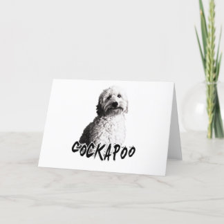 Cockapoo Feiertagskarte