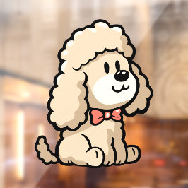 Cockapoo Fensteraufkleber