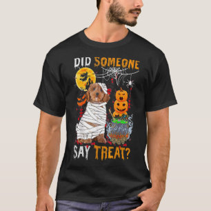 Cockapoo Hund Halloween hat jemand gesagt, Leckere T-Shirt
