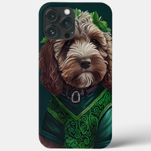 Cockapoo Hund in St. Patrick's Day Dress Case-Mate iPhone Hülle