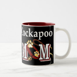 Cockapoo Hund Mama Geschenke Zweifarbige Tasse
