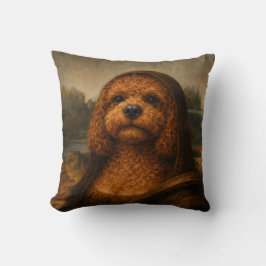 Cockapoo-Kissen | Lustiges Hundeliebhaber-Kunstkis Kissen