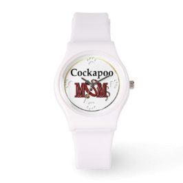 Cockapoo Mama Geschenke Armbanduhr
