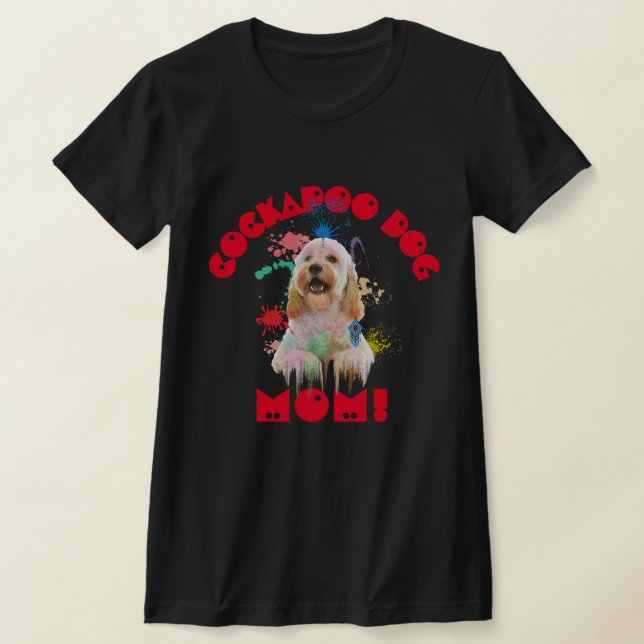 Cockapoo Mama Hund Lover Beste Hunde Mama je T-Shirt (Ablage )
