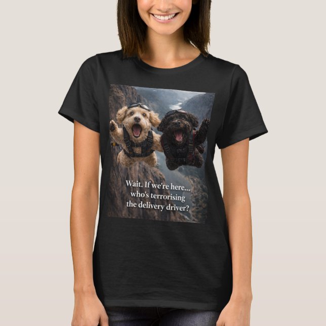 Cockapoo Owner Gift Funny Dog D T-Shirt (Vorderseite)