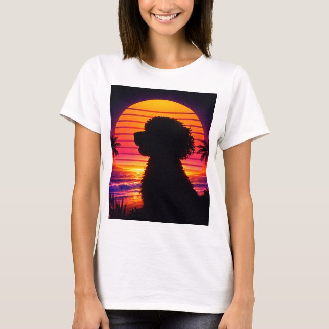 Cockapoo-Shirt - Retro-Geschenk für Cockapoo-Hunde T-Shirt (Vorderseite)