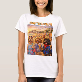 Cockapoo Strand T-Shirt Broadstairs Geschenk