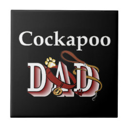 Cockapoo VATER Fliese