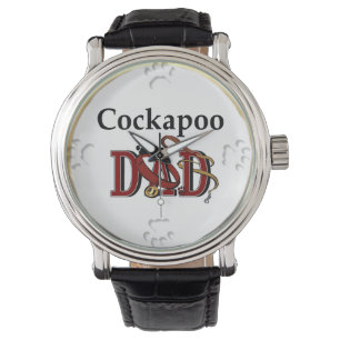 Cockapoo Vater Geschenke Armbanduhr
