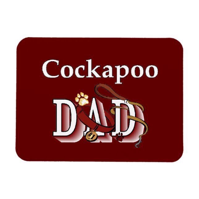 Cockapoo VATER Magnet (Horizontal)