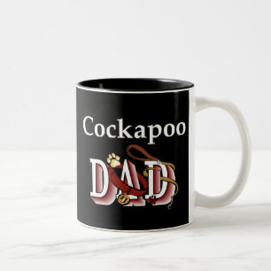 Cockapoo Vater-Tasse Zweifarbige Tasse