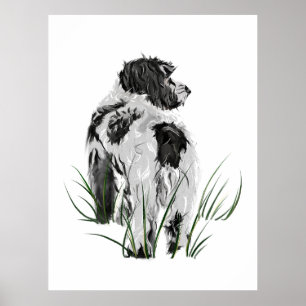 Cockapoo-Wandkunstposter, Hunde-Homedekoration Poster