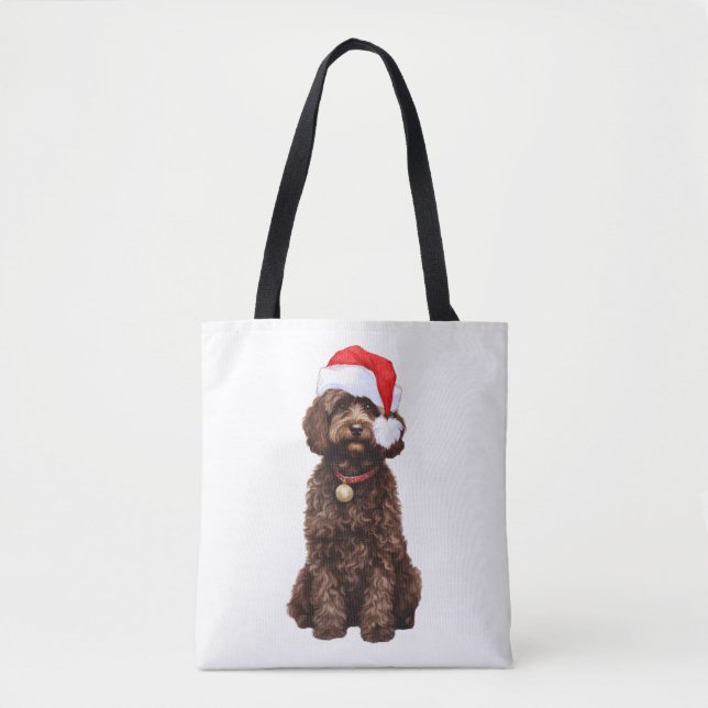 Cockapoo Weihnachten Tasche (Vorderseite)