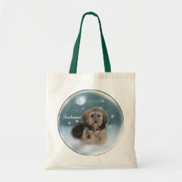 Cockapoo Weihnachtsgeschenke Tragetasche