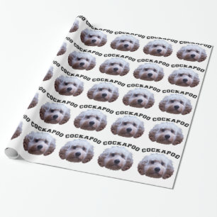 Cockapoo Welpe Geschenkpapier