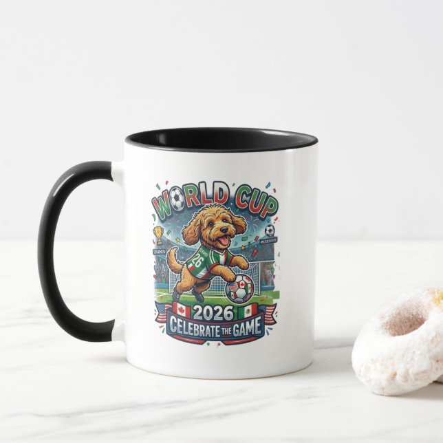 Cockapoo-Weltmeisterschaft 2026 Tasse (Mit Donut)