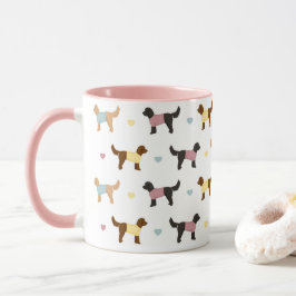 Cockapoos und Herz-Tasse Tasse