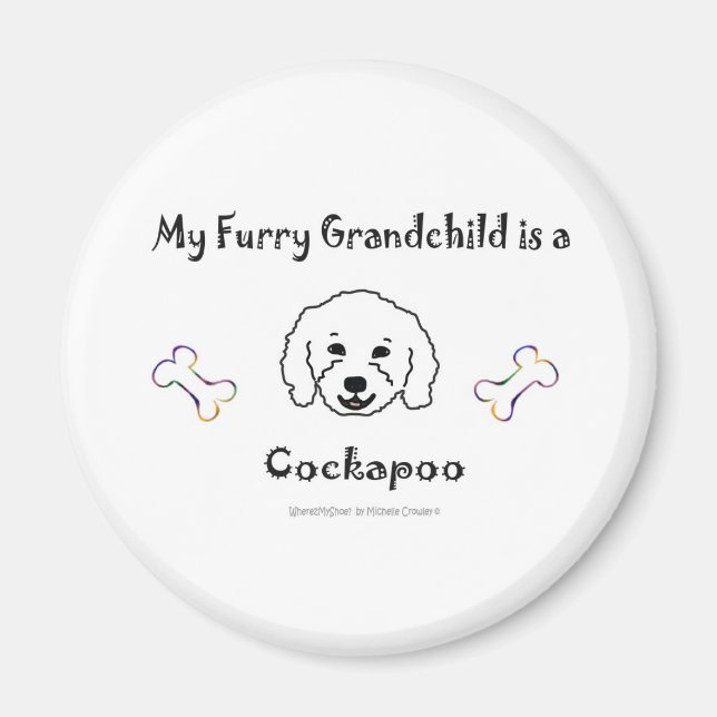 CockapooWt Magnet (Vorne)