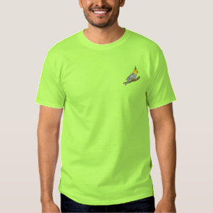 Cockatiel Besticktes T-Shirt