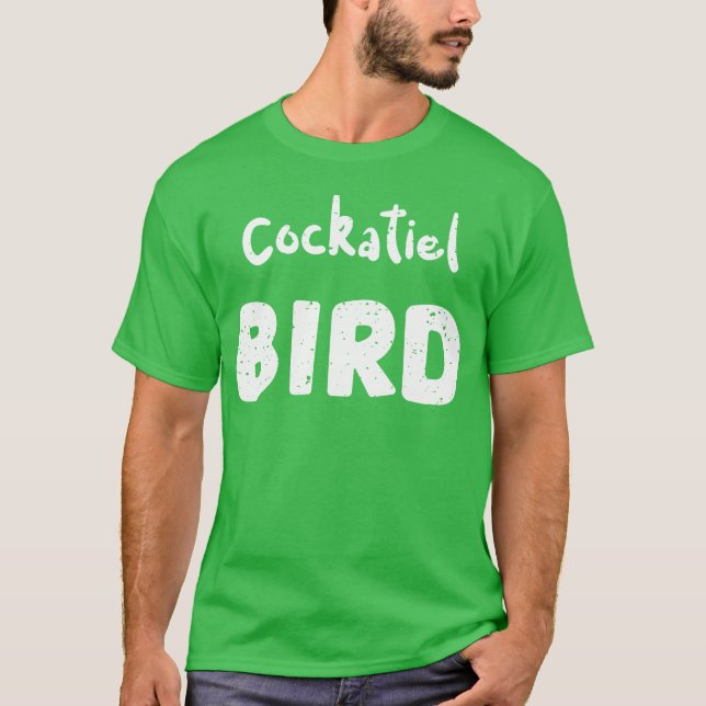 Cockatiel Bird Halloween T-Shirt (Vorderseite)