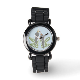 Cockatiel Couple Armbanduhr