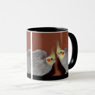 Cockatiel Duo Tasse