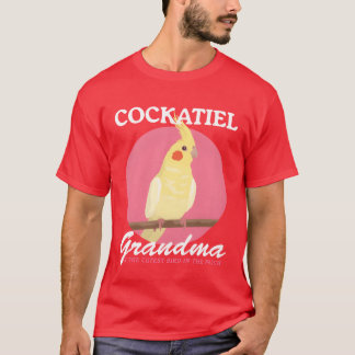 Cockatiel Grandma Bird Owner Cockatiels Familie T-Shirt