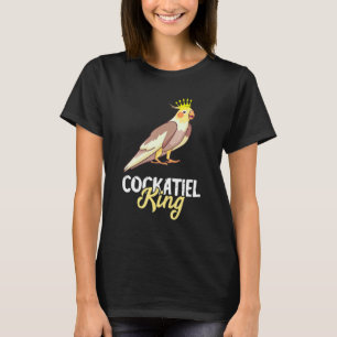 Cockatiel King Crown Cockatoo Bird Eigentümer Parr T-Shirt