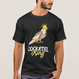 Cockatiel King Crown Cockatoo Bird Eigentümer Parr T-Shirt