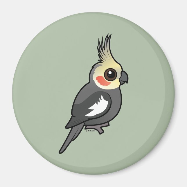 Cockatiel Magnet (Vorne)