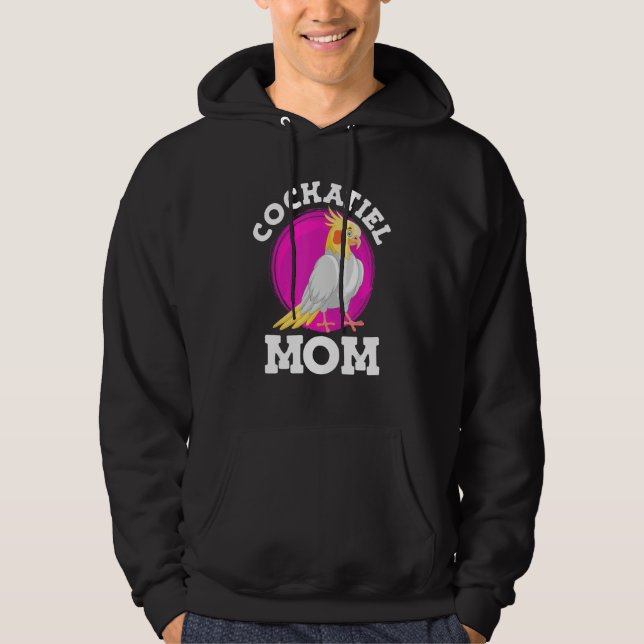Cockatiel Mom Bird  Parakeets Mommy Bird Women Hoodie (Vorderseite)