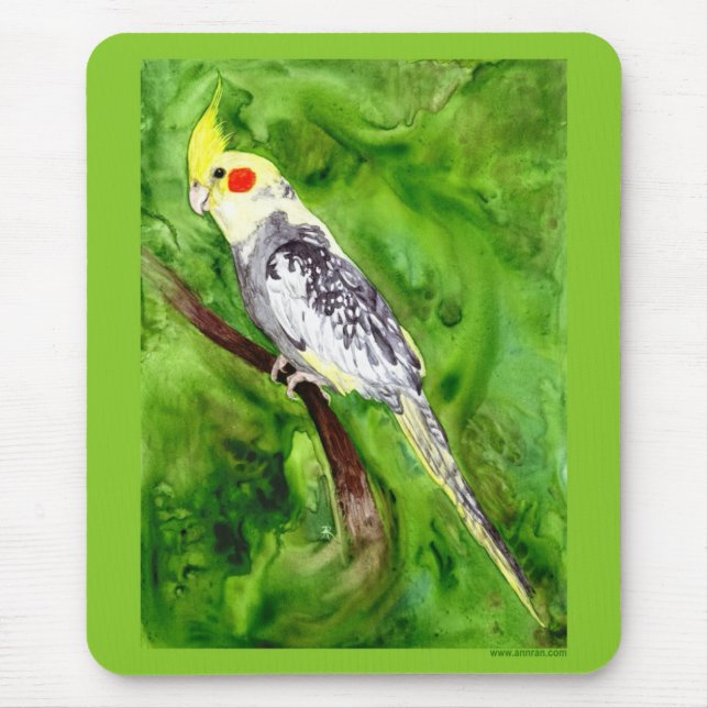 Cockatiel Mousepad (Vorne)