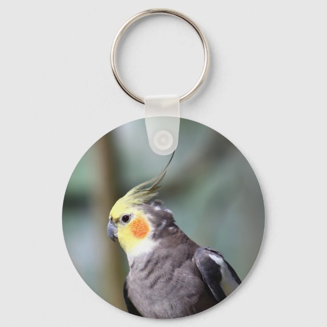 Cockatiel Schlüsselanhänger (Vorderseite)