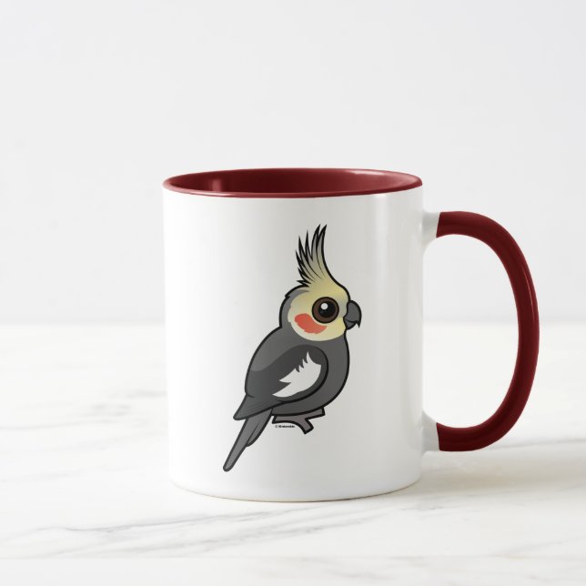 Cockatiel Tasse (Rechts)