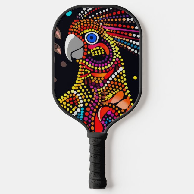 Cockatiels - Origineller Stil - Pickleball Schläger (Vorderseite)