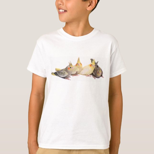 Cockatiels T-Shirt (Vorderseite)