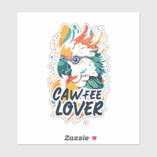 Cockatoffee Lover Aufkleber