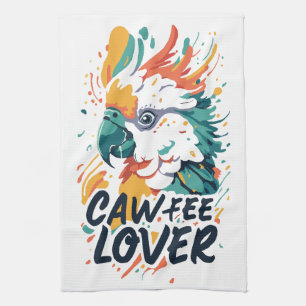 Cockatoffee Lover Geschirrtuch