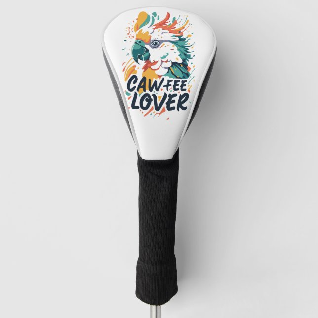 Cockatoffee Lover Golf Headcover (Vorderseite)