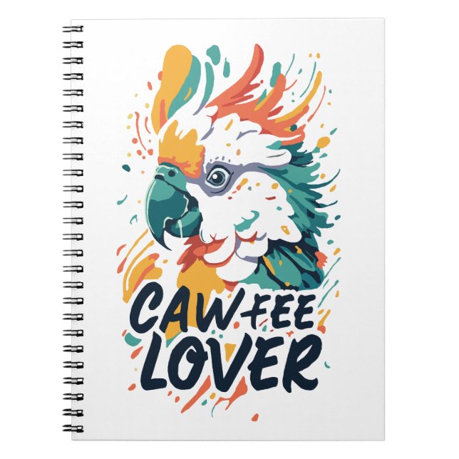 Cockatoffee Lover Notizblock (Vorderseite)