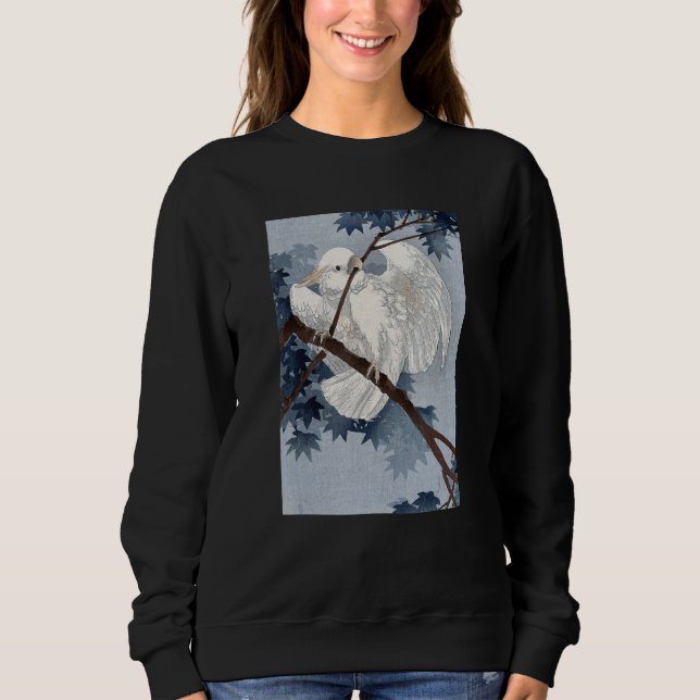 Cockatoo in Tree by Ohara Koson Sweatshirt (Vorderseite)
