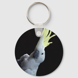 Cockatoo-Papagei Schlüsselanhänger