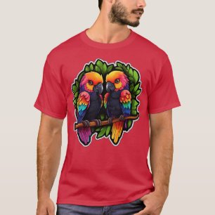 Cockatoo Parakeet Macaws Papagei 2 T-Shirt