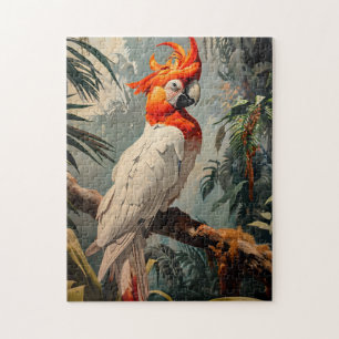 Cockatoo Portrait Vintag