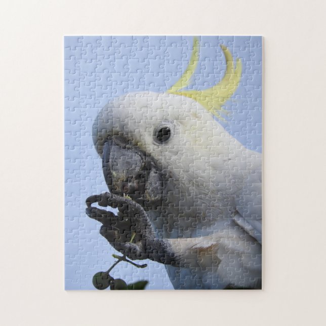 Cockatoo-Puzzlespiel Schwefel-Mit Haube (Vertikal)