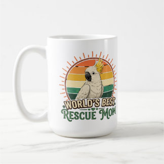 Cockatoo Rescue Bird Mom Kaffeetasse