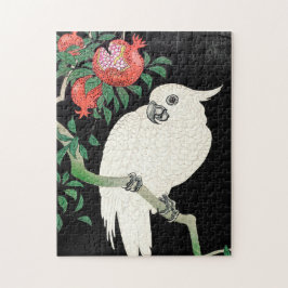 Cockatoo und Pomegranate - Ohara Koson -