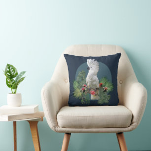 Cockatoo-Vogel fesseln Kissen